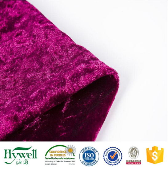 Velvet Fabric for Home Decoration