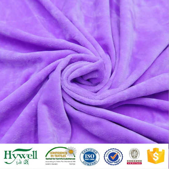 2017 Whosale Velboa Plush Fabric