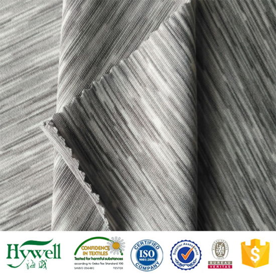 Tissu extensible de manière de fil de Lycra teint par textile de la Chine 4