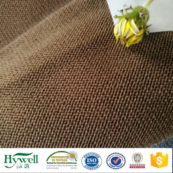 Tissu de velours twill populaire 2018 pour le tissu de tapisserie d'ameublement de sofa