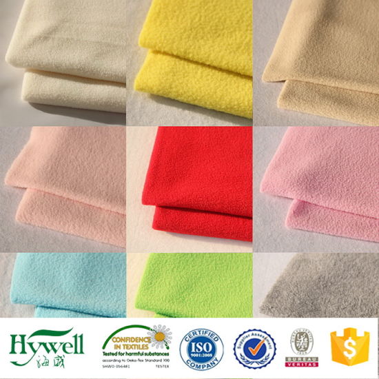 Tissu en molleton tricoté pour vêtement