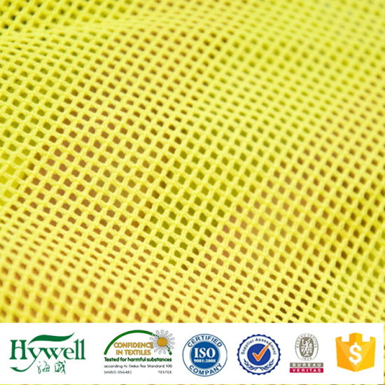 Tissu à mailles durables en polyester 100 pour doublure de vêtement